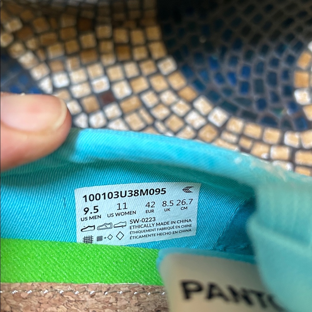 Cariuma x Pantene Capri Blue Oca Low Canvas Contrast Thread Vibrant Sneakers 11 - Picture 11 of 16